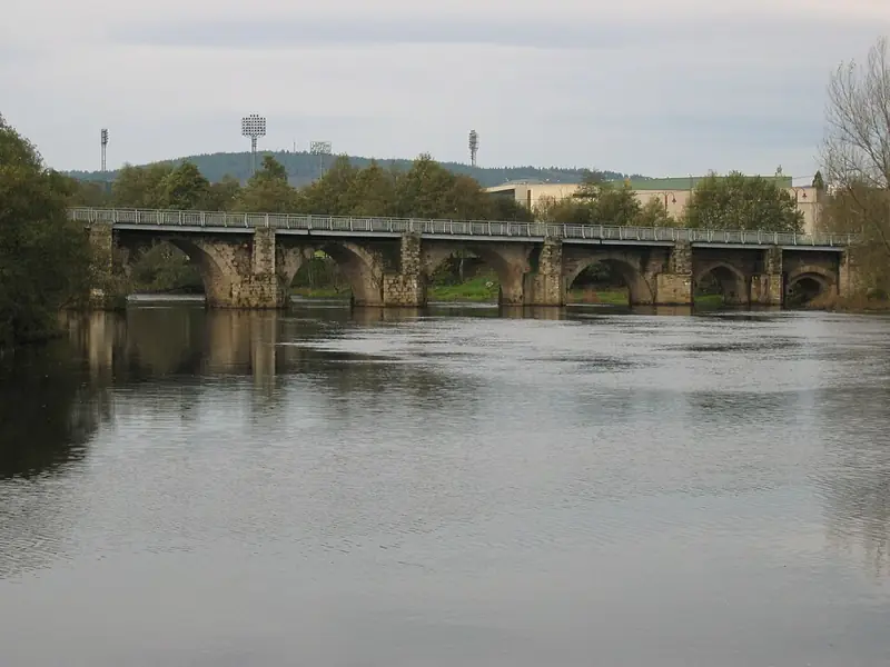 Ponte Romana sobre el Miño