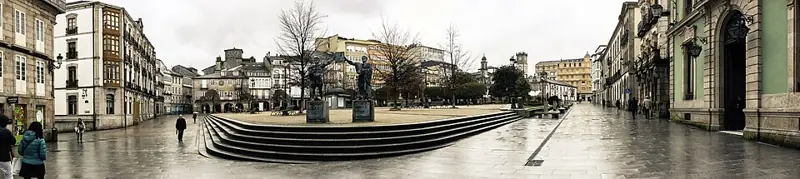 Praza Maior y Casa do Concello
